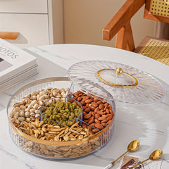 Candy Snack Storage Box With Lid Wedding Party Candy Plate