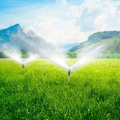 360 Degree Rotating Tripod Sprinkler for Large Yard Garden Lawn
