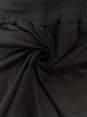  Solid High Rise Sports Shorts