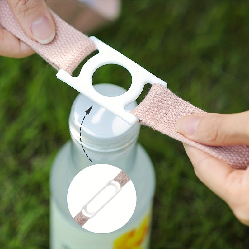 Outdoor Insulated Water Bottle with Strap Lanyard