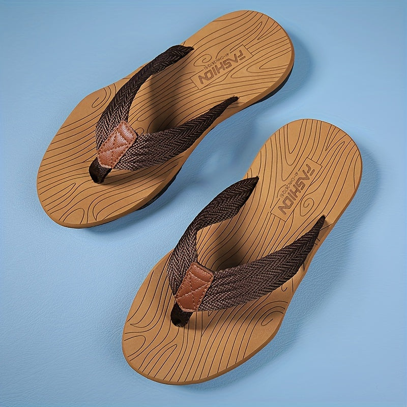 Men's Beach Strap Flip Flops Casual Slippers
