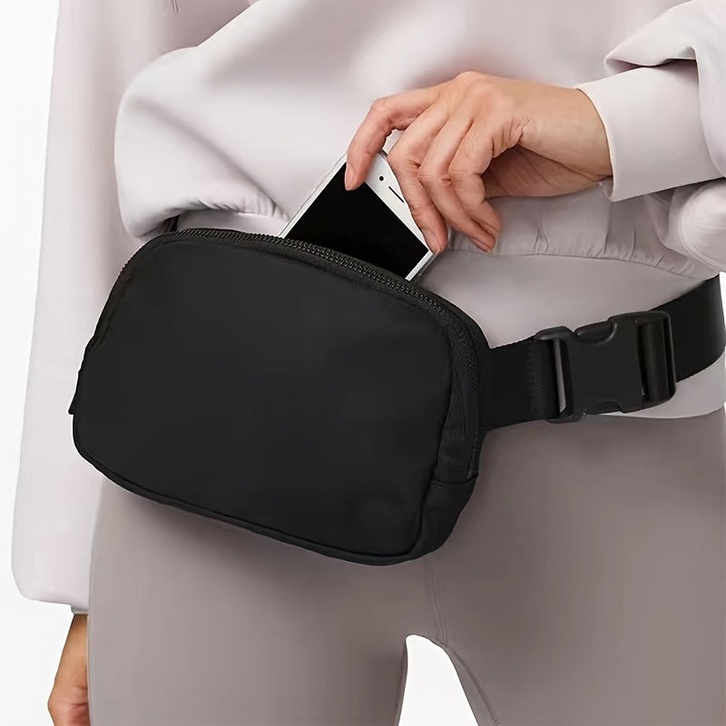 Women's Zipper Fanny Pack for Outdoor Sports