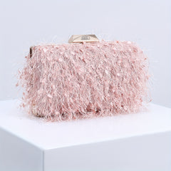 Tassel Decor Clutch Evening Bag for Party Women