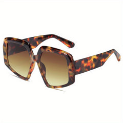Y2K Oversized Jelly Sunglasses UV400 Sun Shades Beach Party Club