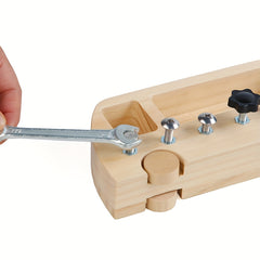 Busy Bees Wooden Screwdriver Toy Set for Kids