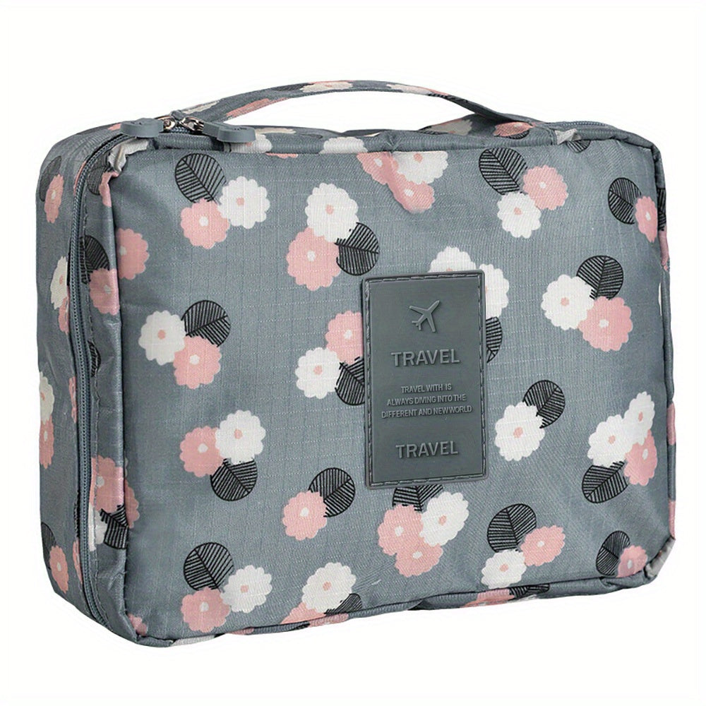 Nylon Waterproof Makeup Brushes Pouch Lightweight Travel Bag
