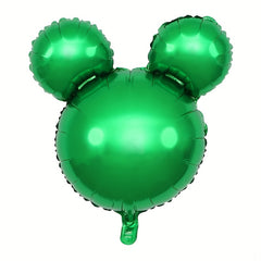 2pcs Bear Head Foil Balloons Party Decoration Children's Birthday