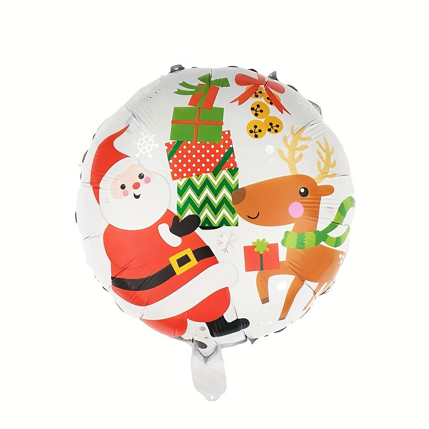 Christmas Series Balloon Window Kindergarten Layout