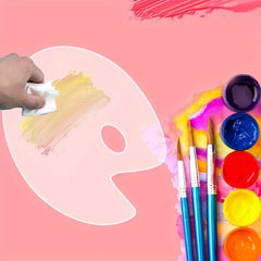 Acrylic Paint Palette for Artists Non Stick Mixing Palette