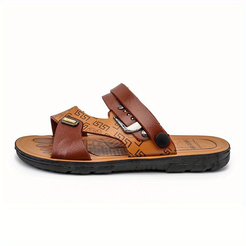 Men's Durable Non Slip Hiking Sandals - Spring/Summer Beach Water Shoes