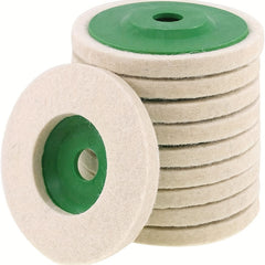 18pcs Polishing & Sanding Wheel Disc Kit 100mm Wool Felt Buffing Polishing Wheel