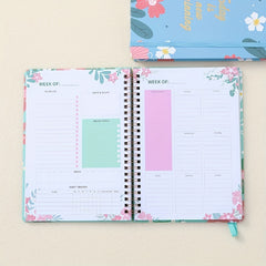 Undated A5 Weekly Planner Stationery To Do Notebook
