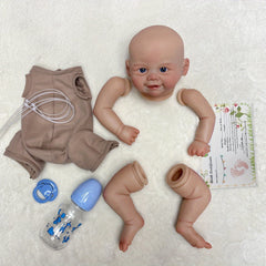 3D Painted and Unpainted Vivienne Reborn Doll Kits DIY Bebe Reborn Kits