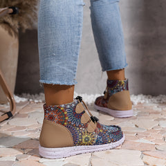 Ethnic Style Snow Boots Comfortable Thickened Winter Footwear