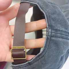 Distressed Washed Cotton Baseball Cap