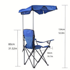 Stay Comfortable in the Sun Camping Chair with Shade