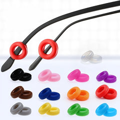 3 Pairs Silicone Eyeglass Temple Tip Holder
