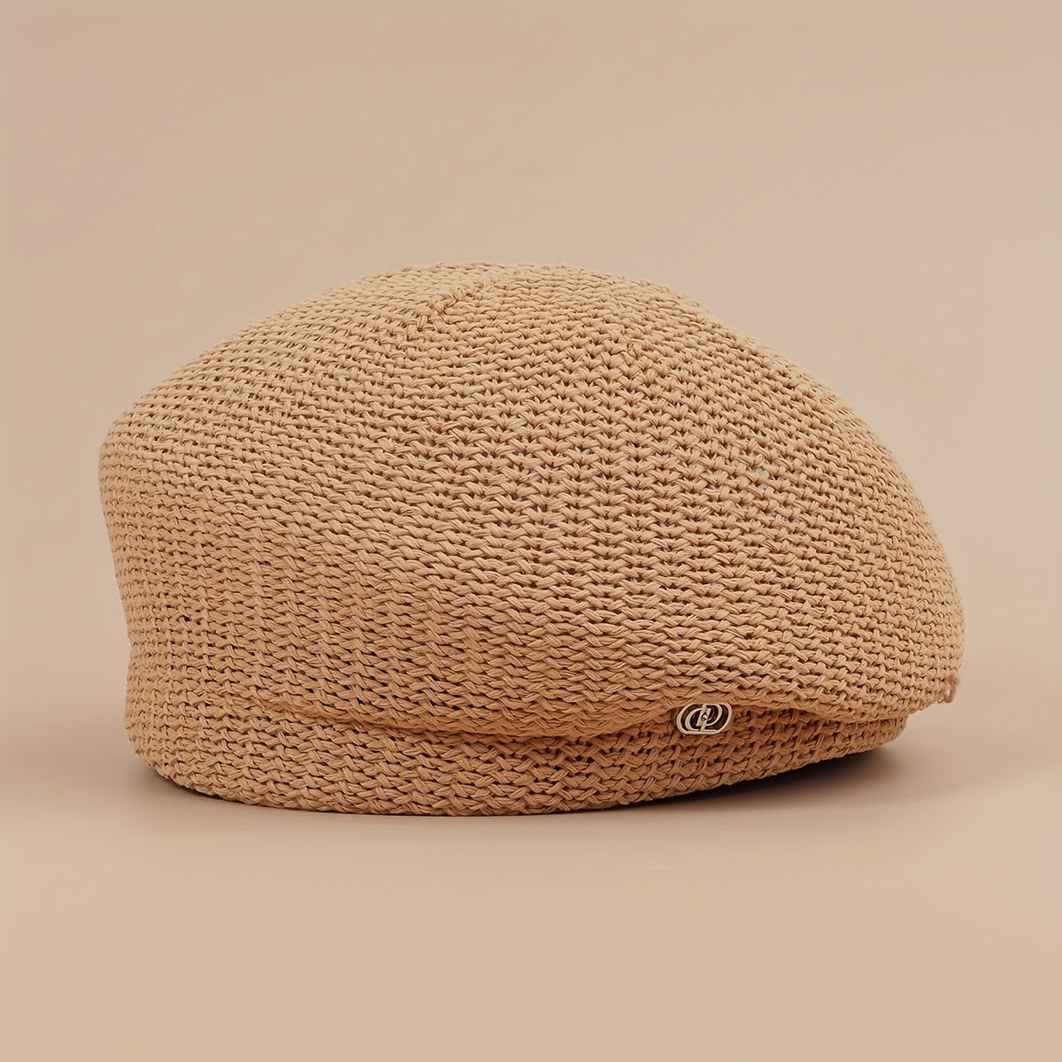 Warm Knitted Beret Hat French Style Painter Hat for Women