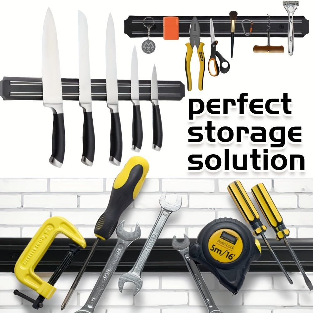 Magnetic Holder Wall Mounted Aluminum Kitchen Tools Organizer