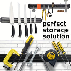 Magnetic Holder Wall Mounted Aluminum Kitchen Tools Organizer