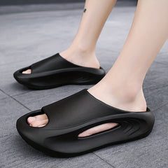 Unisex Cloud Slides Quick Drying Cutout House Slides