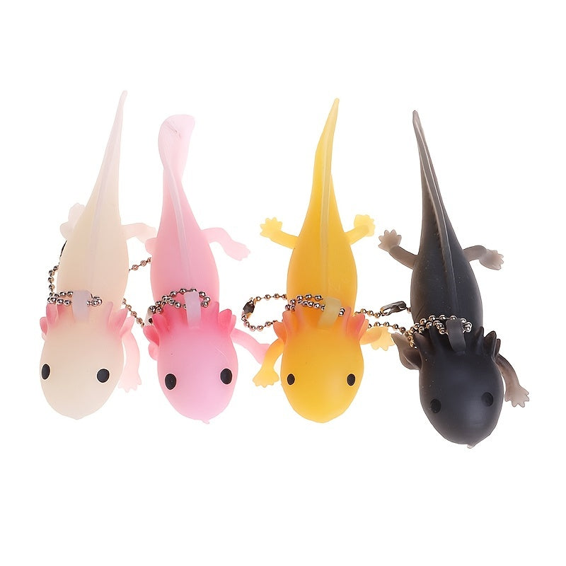 Funny Fish Keychain Stress Relief Toy for Boys & Girls - Prank & Joke Gift