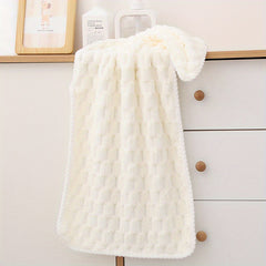Soft Coral Fleece Hand Towel Absorbent for Home Bathroom