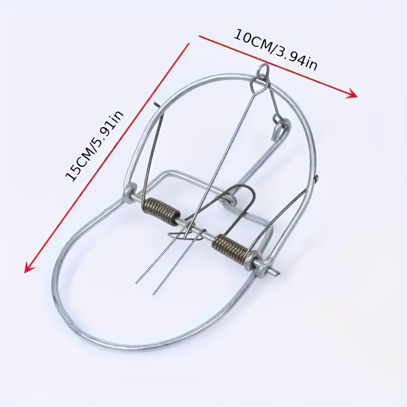 Mouse Trap Weasel Catch Spring Trapt Rodent Cage Mole Repeller Rat Trap