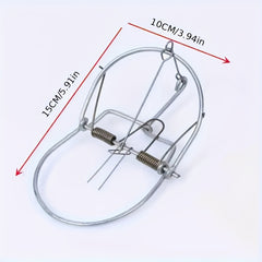 Mouse Trap Weasel Catch Spring Trapt Rodent Cage Mole Repeller Rat Trap