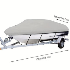 Universal Waterproof Polyester Boat Cover For Trailerable Boat