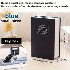Book Money Box With Password Lock Safe Hidden Secret Storage Box