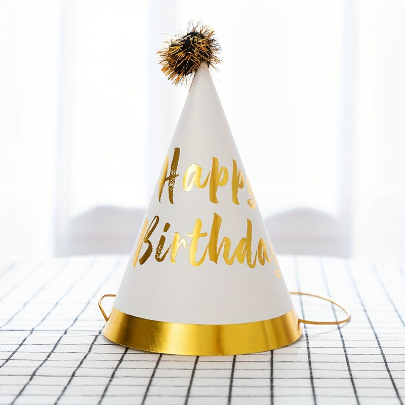 Birthday Hat Flash Cake Hat Hairy Hat Party Decorative Supplies