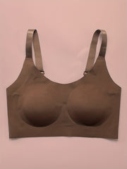 Solid Wireless Bra Soft Full Coverage Women's Lingerie