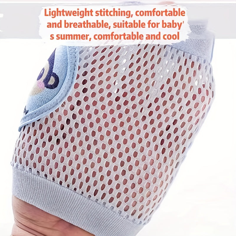 Kids Breathable Mesh Knee Pads for Crawling
