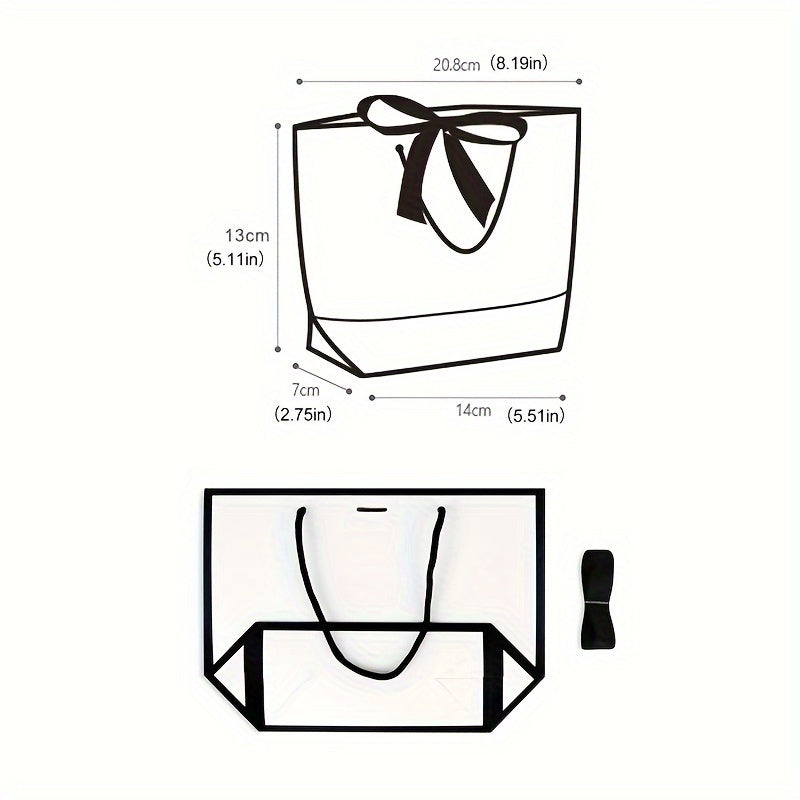 10pcs Large Capacity Gift Bags for Holidays and Special Occasions