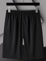 Men's Lightweight Gym Shorts with Zipper Pockets