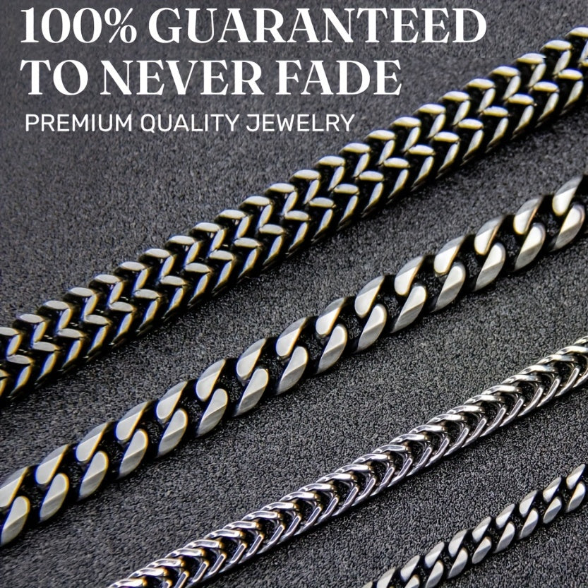 Stylish Cuban Bracelets for Grandson - Thoughtful Birthday Gift