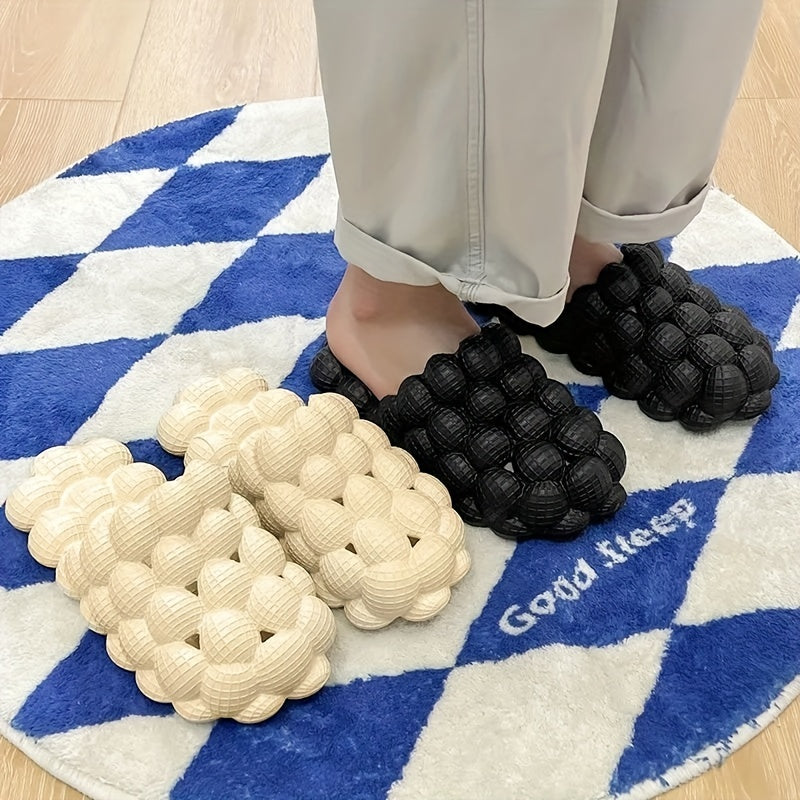 Men's Massage Bubble Slides Golf Ball Slippers