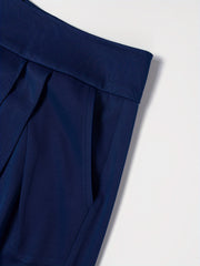 Women's Plus High Rise Wide Leg Trousers With Pockets