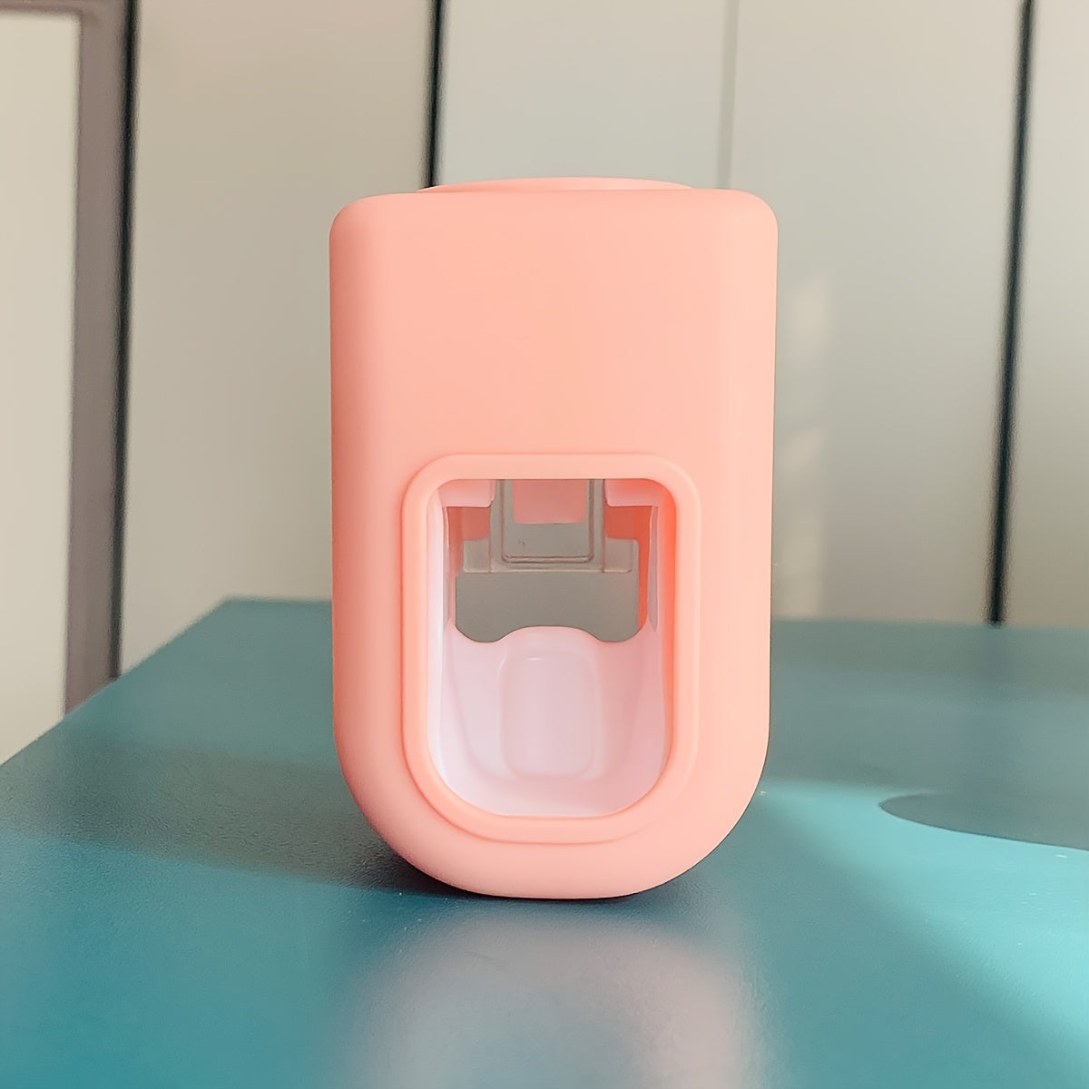 Toothpaste Dispenser Wall Mount Punch-Free Toothpaste Rack