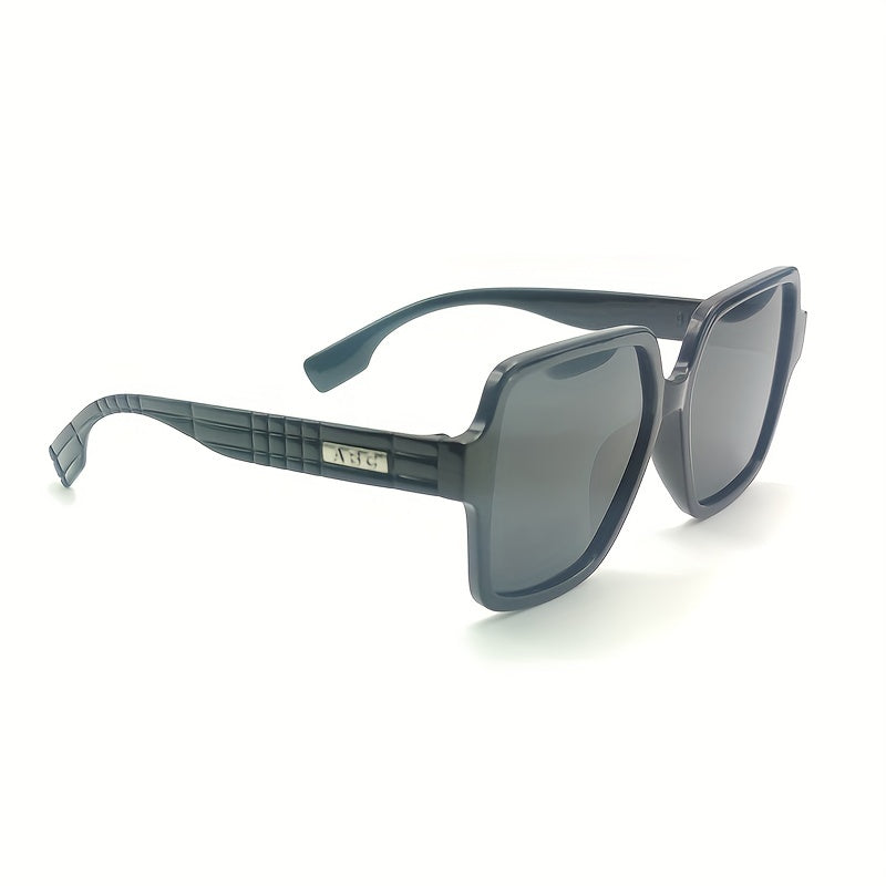 Men's Large Frame Polarized Sunglasses UV400 Eyewear with Case