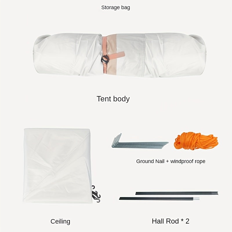 Waterproof Sun Protection Tent for Outdoor Camping and Fishing