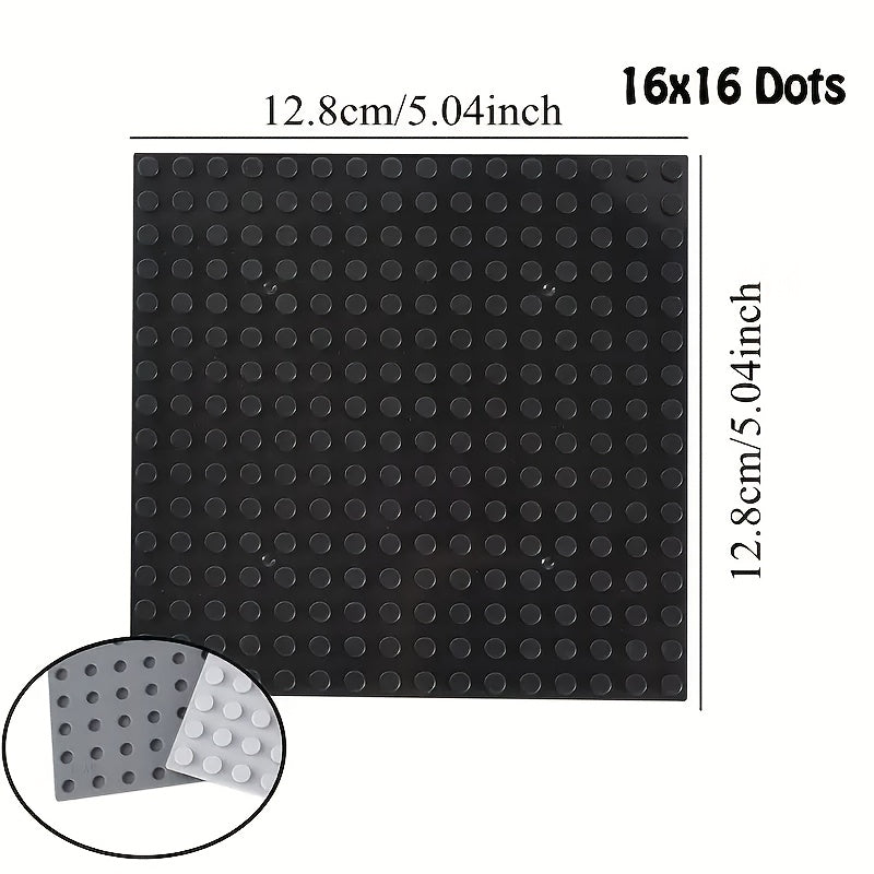 Building Base Plates Set, Multiple Colors, Educa