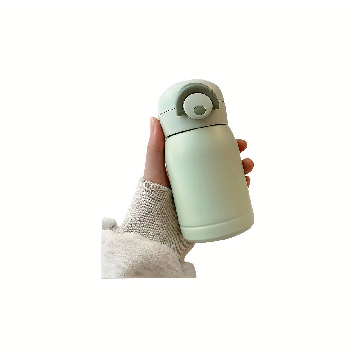 200ml 300ml Flip Top Water Cup Insulated Leakproof Bottle for Outdoor Sports