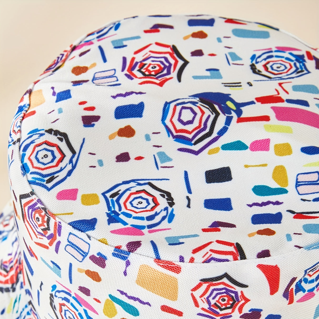 Colorful Graffiti Bucket Hat Reversible Lightweight Basin Hat Summer Sunscreen