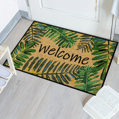 Non-slip Shaggy Fluffy Welcome Door Mat for Indoor/Outdoor Use