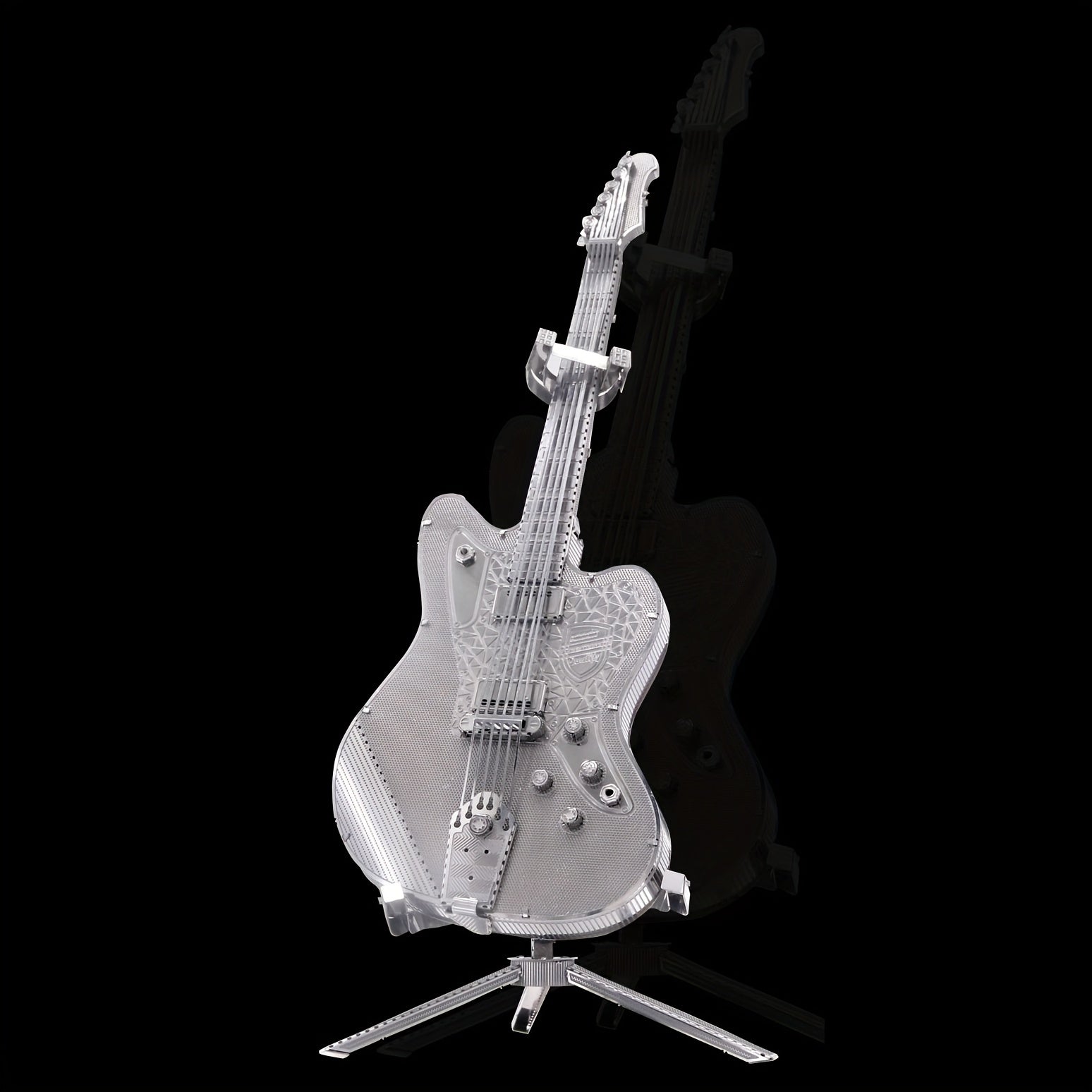 3D Metal Puzzle Acoustic Guitar Model Kit