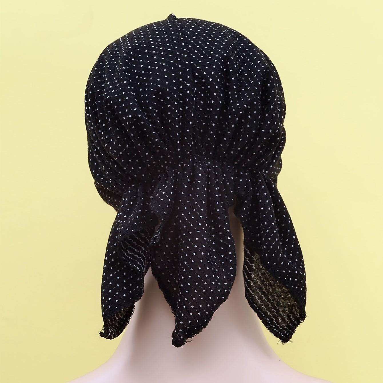Polka Dot Turban Cap Lightweight Beanies Hair Caps Women's Headwear