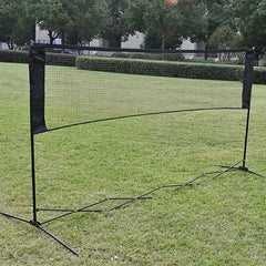 Portable Badminton Net with Randomly Colored Edges