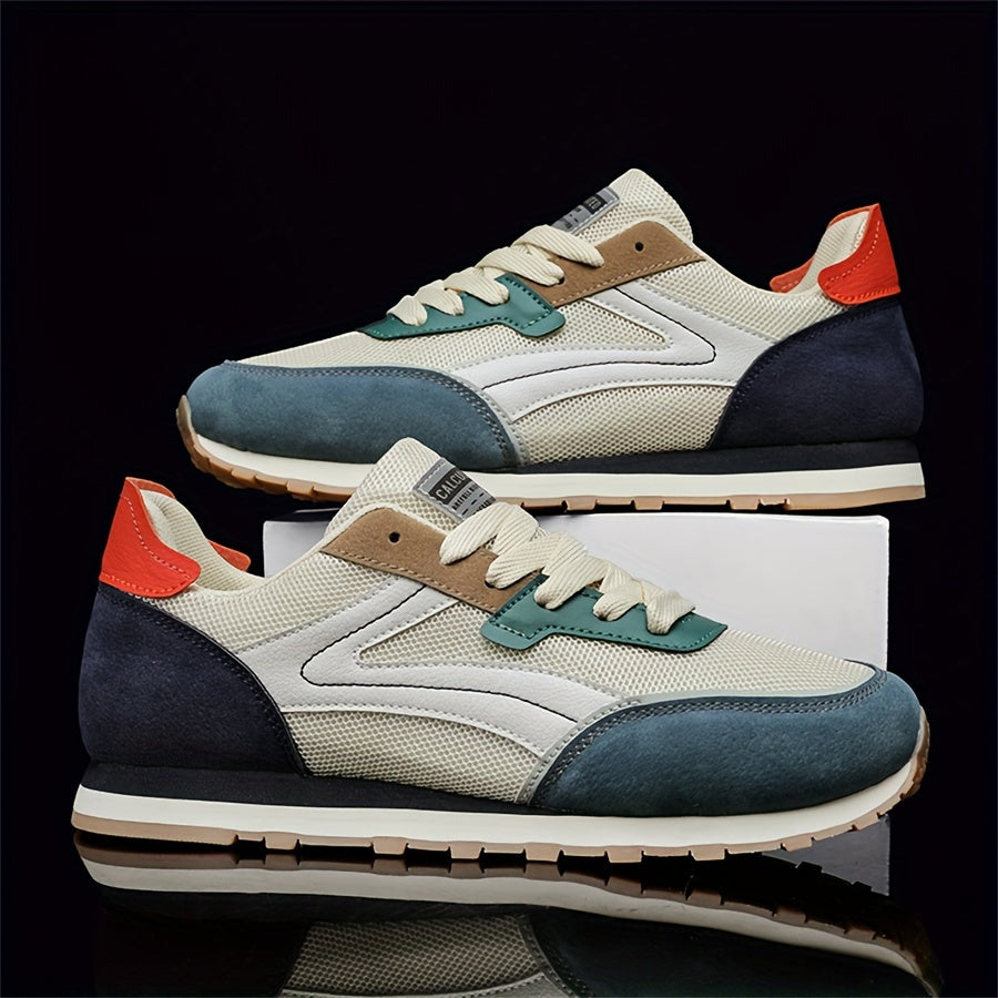 Men's Casual Mixed Low Top Sneakers for Walking Running
